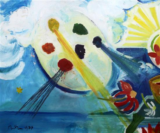 § Martin Bradley (b.1931) No. 3 Bright Ideas, 20 x 24in.